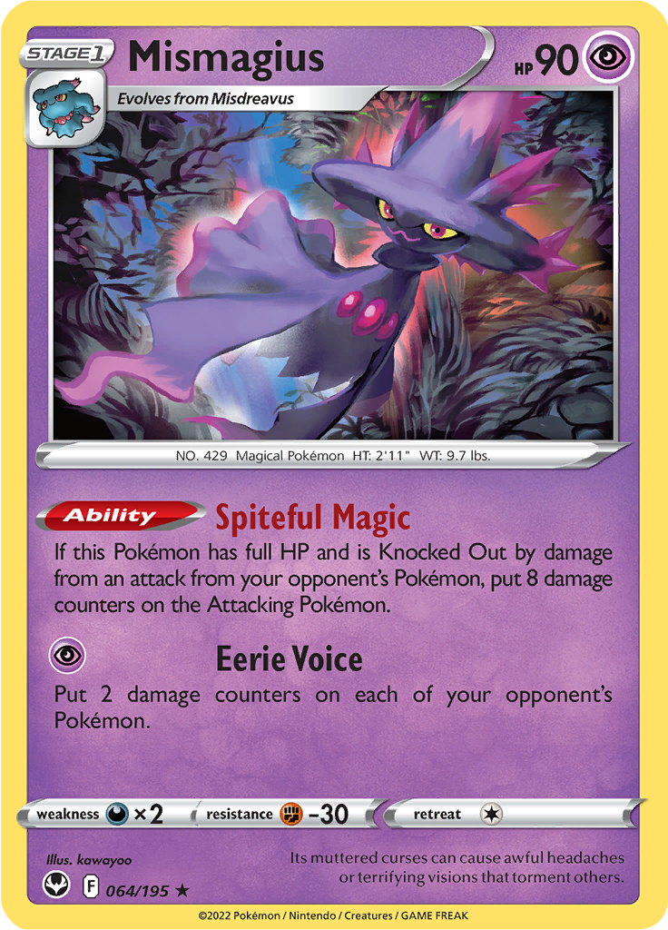 Mismagius - 64/195 - Rare