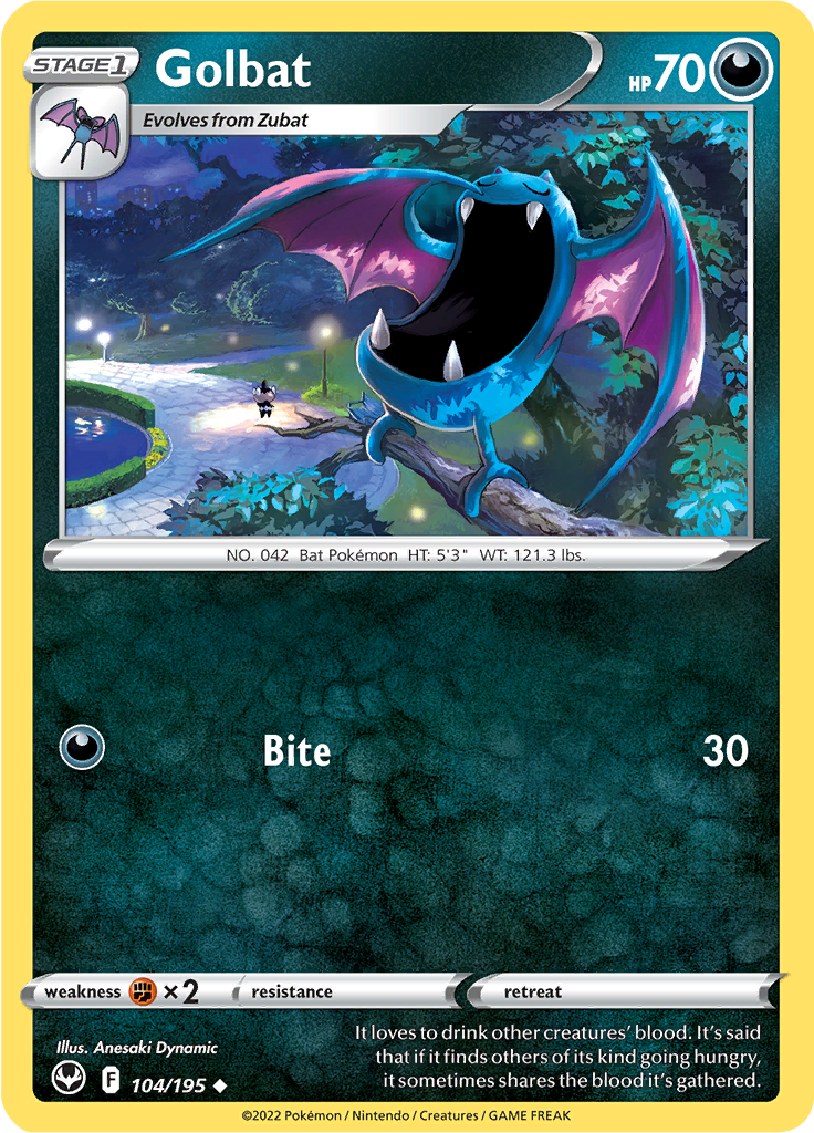 Golbat - 104/195 - Uncommon