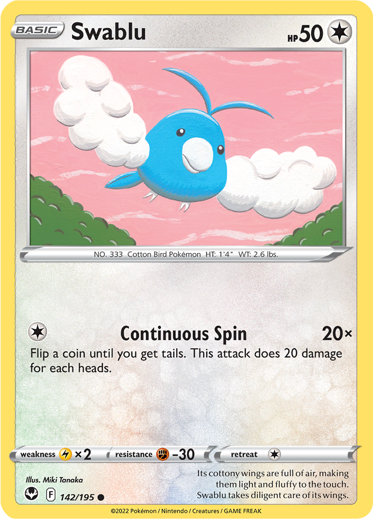 Swablu - 142/195 - Common