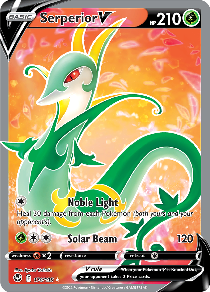 Serperior V - 170/195 - Full Art Rare