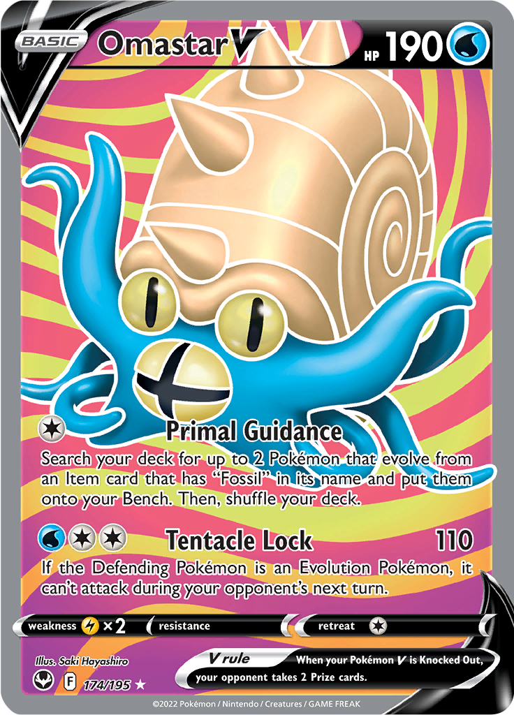 Omastar V - 174/195 - Full Art Rare