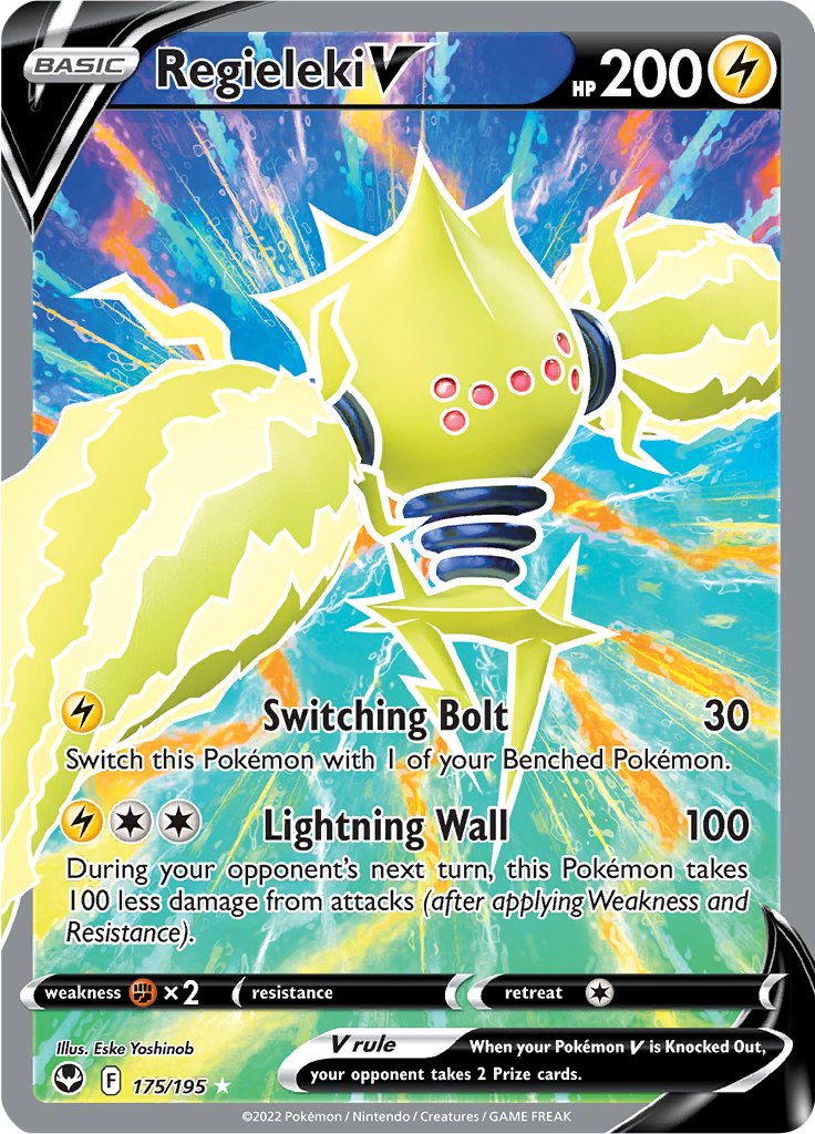 Regieleki V - 175/195 - Full Art Rare
