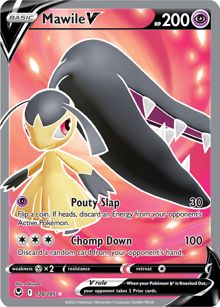 Mawile V - 178/195 - Full Art Rare