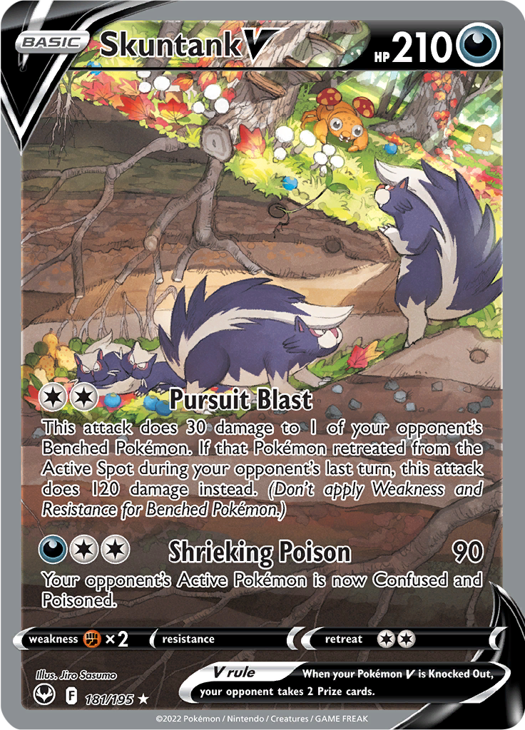Skuntank V - 181/195 - Alternate Art Ultra Rare PORTUGUES