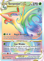 Serperior VSTAR - 196/195 - Rainbow Rare