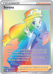 Serena - 207/195 - Rainbow Rare