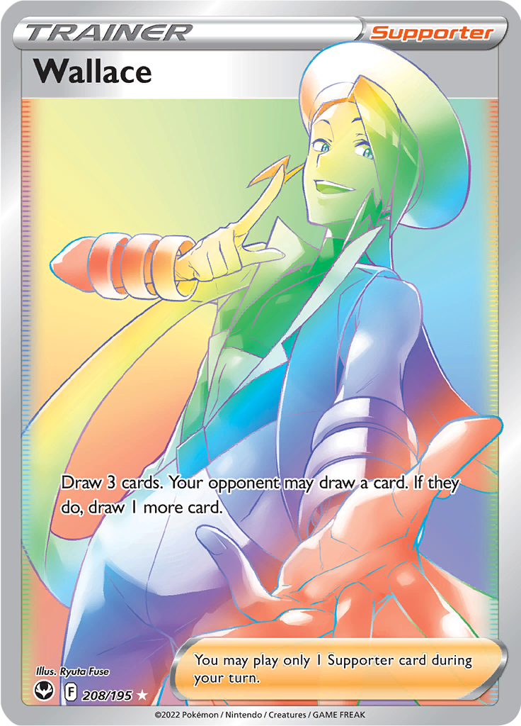 Wallace - 208/195 - Rainbow Rare
