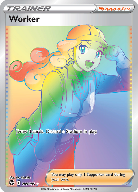 Worker - 209/195 - Rainbow Rare
