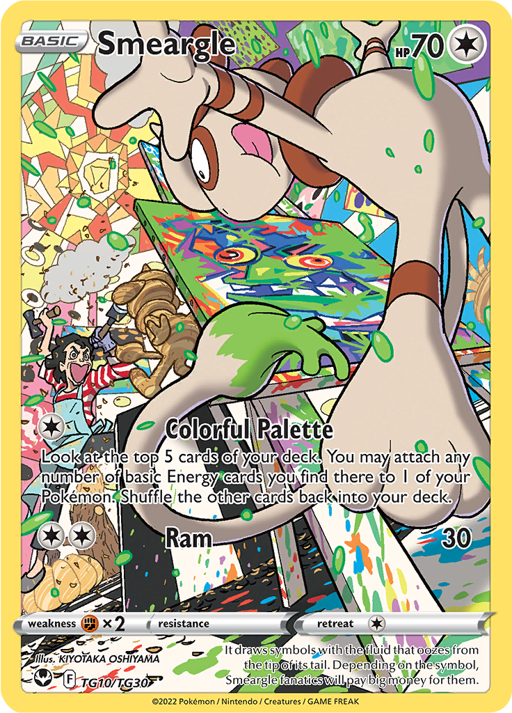 Smeargle - TG10/TG30 - Character Holo Rare
