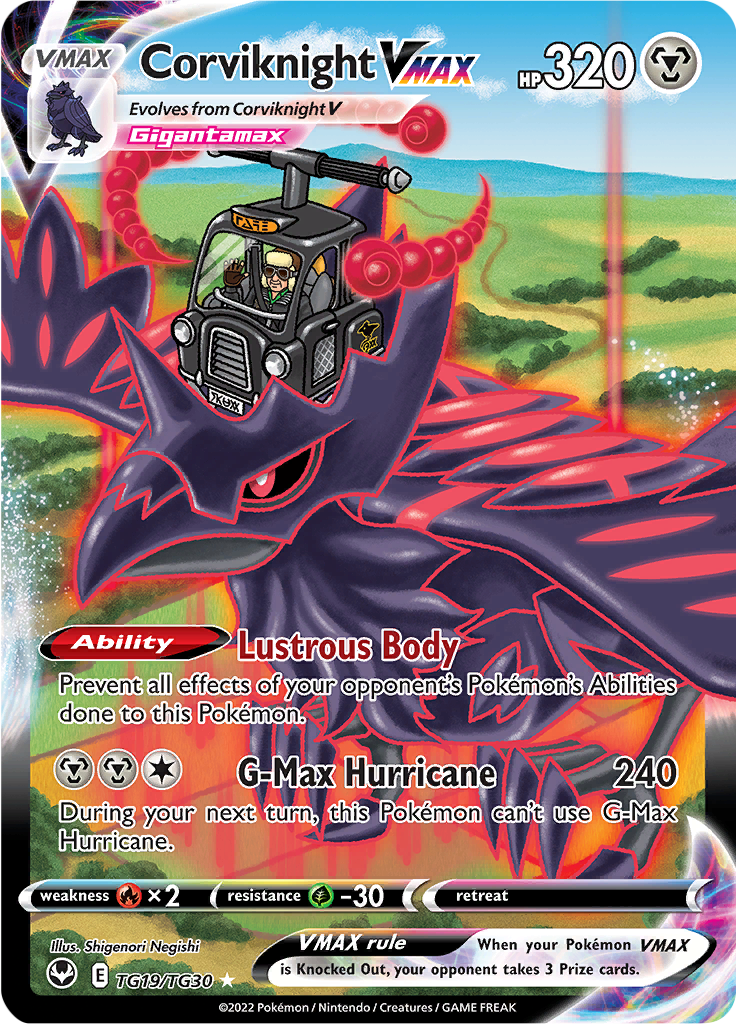 Corviknight VMAX - TG19/TG30 - Character Super Rare