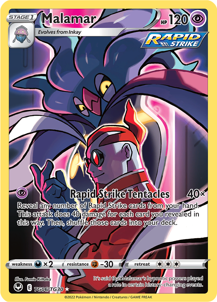 Malamar - TG6/TG30 - Character Holo Rare