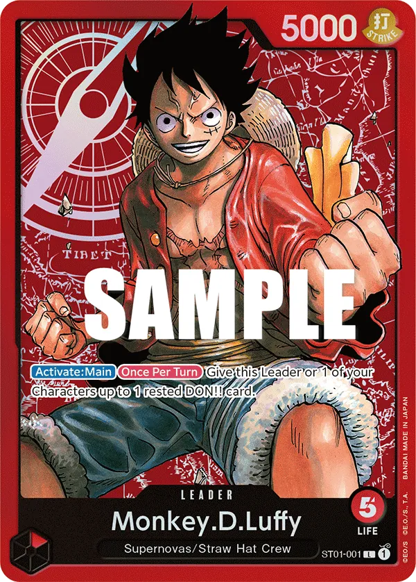 Monkey.D.Luffy - ST01-001