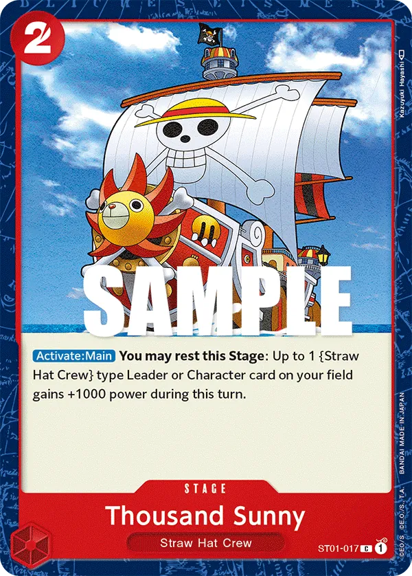 Thousand Sunny - ST01-017