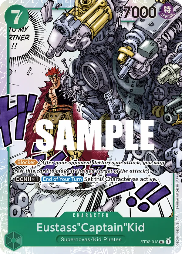 Eustass"Captain"Kid - ST02-013