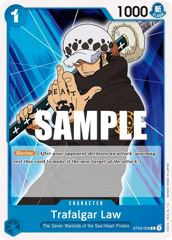 Trafalgar Law (ST03-008) (Jolly Roger Foil)