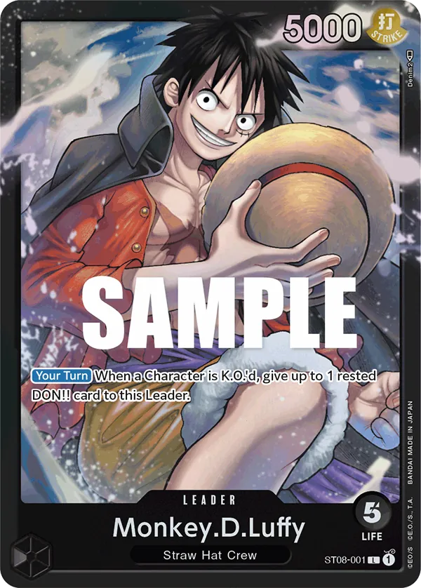 Monkey.D.Luffy - ST08-001