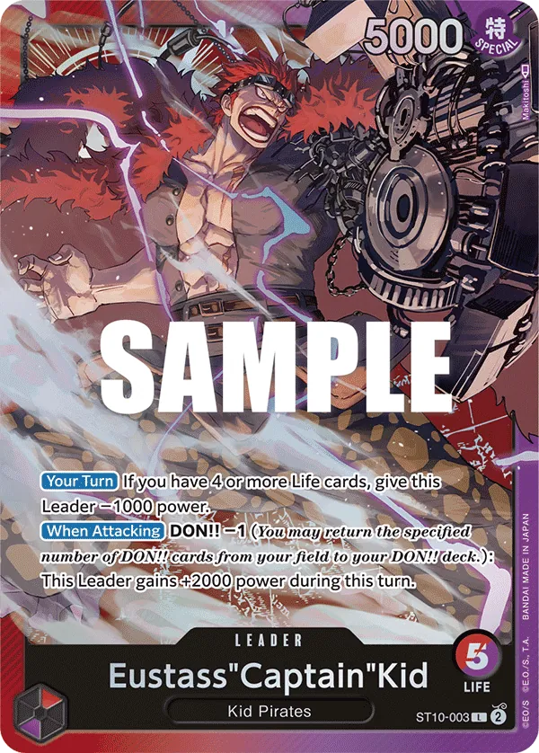 Eustass"Captain"Kid - ST10-003